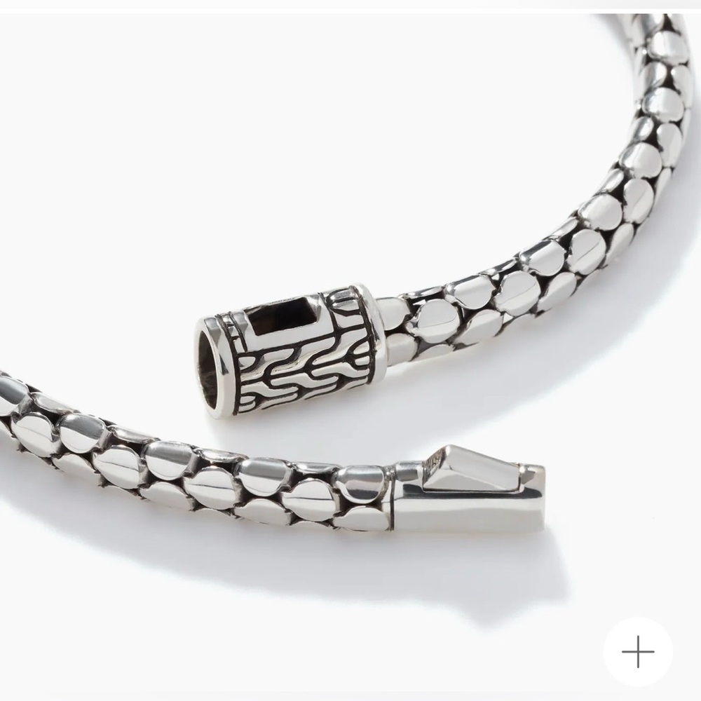 John Hardy Dot Chain Bracelet | 925 Sterling Silver | 7.5" | Style BB34386 - Picture 3 of 10